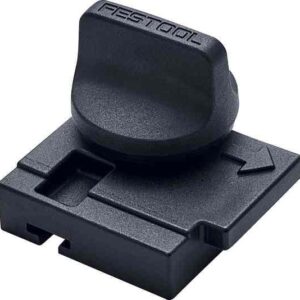 Festool 491582 FS-RSP KickbackStop fitted to a guide rail
