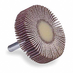 VSM 129822 3 x 1 x 1/4 inch 40 grit aluminum oxide flap wheel