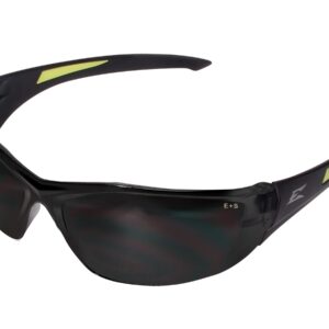 Edge SD116-G2 Delano G2 safety glasses, black frame, smoke lens